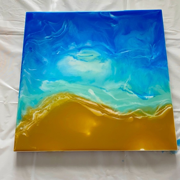 Other - Handmade Beach Resin Art